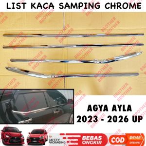 List Kaca Samping Agya Ayla 2023 2024 2025 Cover Chrome
