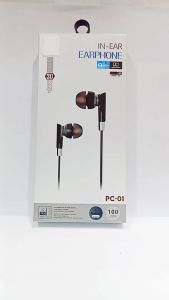 Headset Stereo Earphone PC-01 +Mic Headset In-ear Earphone Sound Super Bass Extra Bass Music