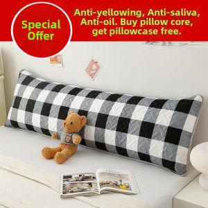 TONGGUMO | Machine Washable Quilted Extra Long Pillowcase