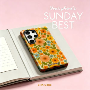 Sunny Cheek Case for Samsung Galaxy S26 S25 S24 S23 Ultra Drop Resistant Glossy Dual-Layer Cover CaseChic