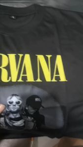 NIRVANA t-shirt musik rock premium kaos band grunge