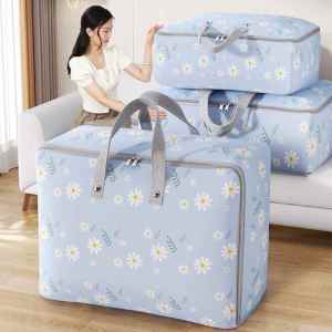 Large Capacity Non-Woven Fabric Storage Bag for Moving And Organizing Clothes And Quilts Waterproof And Moisture Proof