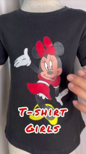 T-SHIRT BUDAK PEREMPUAN SIZE 1-6 GIRLS T-SHIRT 100% COTTON BAJU BUDAK T-SHIRT 2-8 TAHUN T-SHIRT RAYA BUDAK GIRL PRINTED T-SHIRT