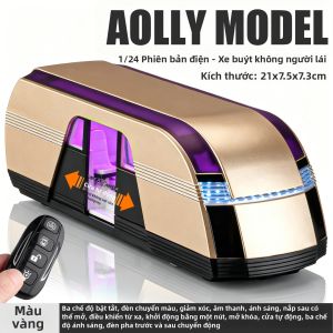 Đồ Chơi Xe Buýt Hợp Kim Nhỏ Gọn cho Bé Trai