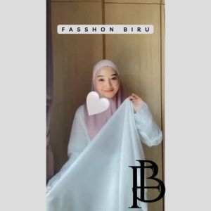 Hijab Segi Empat Paris Premium Jumbo 125x125 Jilbab Segi Empat Jumbo Voal Syari Square Muslim