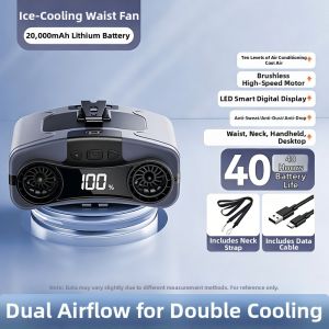 Doublepow | Portable USB Charging Cooling Mini Fan for Outdoors