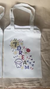 Totebag NCIT NCT 127 baby Canvas Tote bag Dream Dilengkapi Dengan Zip QWSM