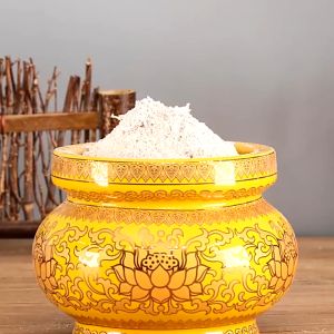 ขี้เถ้าผงธูป สำหรับใส่ในกระถางธูป 150g/ถุง (ไม่รวมกระถางธูป)