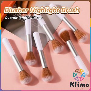 KLIMO Makeup Brush Blusher Highlight Brush Makeup Tool Soft Fiber Brighten Powder Brushes Little Odin Brush