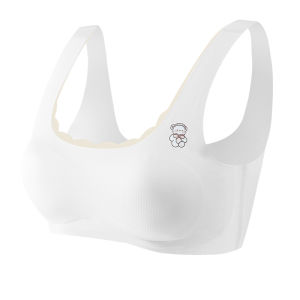 Áo ngực thể thao MiiOW Cat Person cho bé gái làm bằng Ice Silk thoáng khí