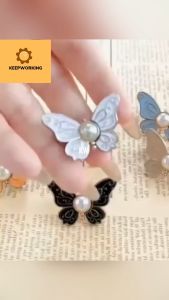 KW Butterfly Detachable Metal Waist Buttons Metal Pants Button for Clothes