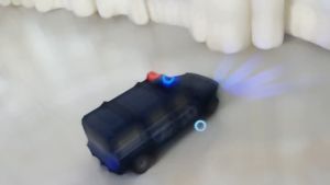 Kereta Polis Hummer Mainan Elektrik untuk Kanak-kanak Robot Menari Transformasi Kereta Transforma Gift For Kids