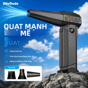 Quạt Điện Không Chổi Than Không Dây Turbo Jet Fan 150000RPM USB Có Thể Sạc Lại Cho PC Bàn Phím Máy Tính Xách Tay Làm Sạch Bụi Ống Kính Máy Ảnh
