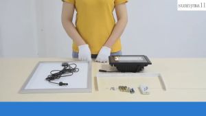 Solar Light Waterproof Spotlight Solar Cell Light Led Solar Lamp Floodlight Outdoor Lighting street lights Daylight Lampu Led Solar Panel Surya 300Watt