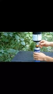 Adaptor Gas Refill Adapter Konektor Kompor Camping Valve Canister Adapter Konektor Con