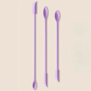 ชุดไม้พายเครื่องสำอางแบบสองหัว |   ที่ขูดซิลิโคนแบบยาวและไม้พายขูดขวดแบบลึก |   ชุดไม้พายแต่งหน้าขนาดเล็กสำหรับทุกคนที่รักความงาม