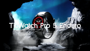 Mobvoi TicWatch Pro 5 Enduro Smartwatch Wear OS 3.5 Snapdragon W5+ GPS 90H Battery