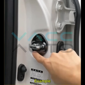 Toyota Harrier MCU30 ACU30 XU30 2003-2013 Custom Made Door Lock Steel Cover Chrome For Car Accessories VaccAuto