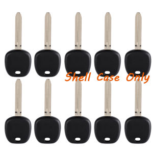 10 Transponder Key Shell Case for Toyota 4Runner Avalon Camry Corolla Highlander Matrix Sienna Tundra Yaris TOY43 TR47 No Logo