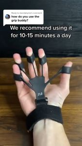 2pcs Hand Finger Gripper Silicone Grip Device 6 Resistant Finger Hand Grip Exerciser Strength Trainer Arthritis Hand Grip Trainer Strengthen Finger Gripper To Relieve Pain COD