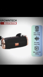 Loa bluetooth ET-805 G01 không dây BASS mạnh 20W pin 5000mah nghe nhạc 15 giờ chống nước IPX7 viền nhôm vải bọc ngoài kèm dây đeo di động ngoài trời