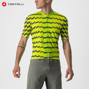 Castelli | Áo Đua Xe Đạp Nam Chống Trượt Thấm Mồ Hôi Có Túi Cho Mùa Xuân/Hè