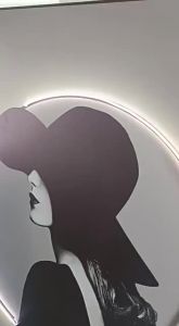 Beautify Interior Woman Portrait Wall Art
