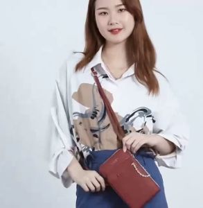 SeaGloca Women's Large Capacity Sling Bag - Multi-functional Crossbody Bag for Mobile Phones - PU Leather, Zipper Closure, Solid Color - Available in Pink, Green, Dark Red, Grey, Blue, and Black