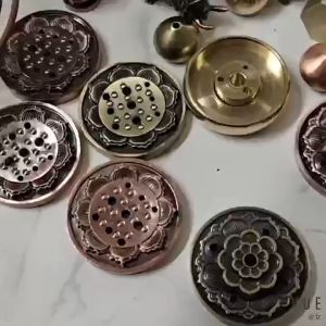 Đế Cắm Nhang 09 Lỗ Bằng Đồng Dùng Cắm Nhang Không Tăm