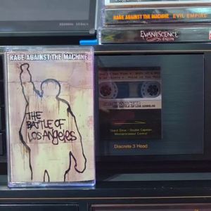 Rage Against The Machine The Battle of Los Angeles Cassette Tape Album