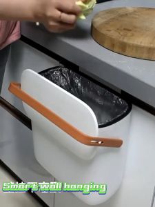 Ecoco Trash Bin for Kitchen Hanging 10L Large Capacity Wall Mounted Trash Can