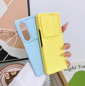 FLOVEME Simple Slide Folding Phone Case For Samsung Galaxy Z Fold 5 Fold 4 Fold 3 Push Window Hard PC Shockproof Back Cover For Galaxy Z Fold 5 Fold 4 Fold 3