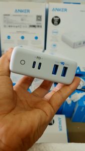 Bộ sạc nhanh ANKER A2041 PowerPort Atom PD 4 100W (2 PD & 2 PIQ) có LED thông báo nhỏ gọn