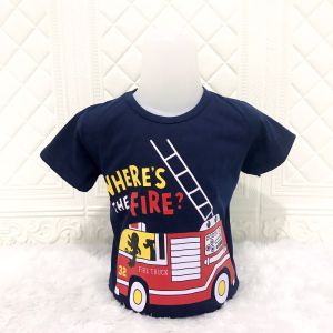 KAOS ANAK LAKI-LAKI TRUK FIRE USIA 1-12 TAHUN // BAJU ANAK COWOK