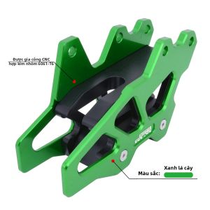 Bảo Vệ Xích Xe Máy Bằng Nhôm CNC Cho KAWASAKI KX250F 09-18 KX250 2019 KX450F 09-18 KX450 19-20 KLX450R 18-19
