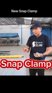 PSI รุ่น Snap Lock 15mm. ขาจับยึดแผงโซลาร์เซลล์สำหรับหลังคาเมทัลชีท แข็งแรง ใช้งานได้ยาวนาน