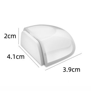 1Pcs Door Stopper Punch-free Transparent Self Adhesive Door Holder Door Stop For Home Protect Walls And Furniture Accessories