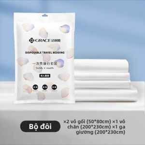 Bộ Đồ Chăn Drap Giường Dùng Một Lần