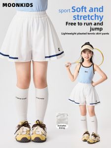 Moonkids | Lightweight Sport Shorts for Big Girls Summer