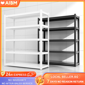 AIBM 100%Metal Rack 345 Layer Steel Rack Adjustable Boltless Rack Storage Rack Shelf Can Bear 150KG置物架