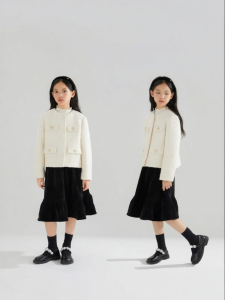MUCMUKN | Warm Elegant Girls Wool Coat