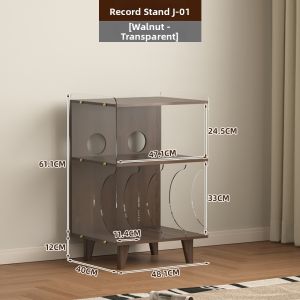 TULANGCAT | Floor-standing Vinyl Record Storage Cabinet