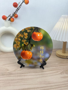 Đồ Trang Trí Bàn Tròn Mới Cổ Điển Quà Tặng Sinh Nhật Trang Trí Không Gian Phòng Khách Không Có Nguồn Sáng Chất Liệu Acrylic