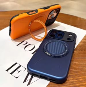 เคสโทรศัพท์เคลือบยึดขาตั้งแม่เหล็กสำหรับ Xiaomi 15 T 15 T Pro 15TPro 5G เกราะซิลิโคนแบบนิ่มกรอบกันชนสำหรับ Mi 15 T Pro