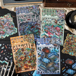 3D สติกเกอร์วัตถุการ์ตูนที่สร้างสรรค์และดีไซน์เพื่อความผ่อนคลาย วิสโคส โลชั่นตัวเลือกที่ดีที่สุดสำหรับการตกแต่งบ้าน