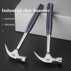 Claw Hammer with Non-Slip Grip Chrome Vanadium Steel Ideal for DIY Home Decor Maintenance and Emergency Use
