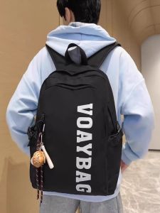 OUDENGPAI | Lightweight High Capacity Backpack For High School And College Boys Unique Design Commuter Style Water Resistant Zipper Closure