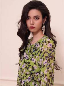 Elegant Stylish Round Neck Floral Dress