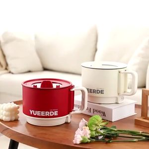 BFF 24SS Electric Cooker 450W 1.6L Student Dormitory Noodle Heating Small Power Wok Electric Maggie Cooker 折叠把手 电煮锅 不粘锅 便携式蒸锅