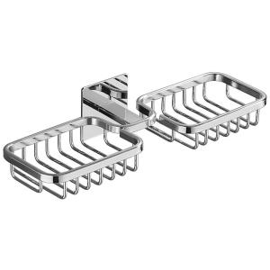 ROLONG | Hole-free Stainless Steel Soap Dish Water-draining Wall-mounted